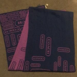 Coach scarf